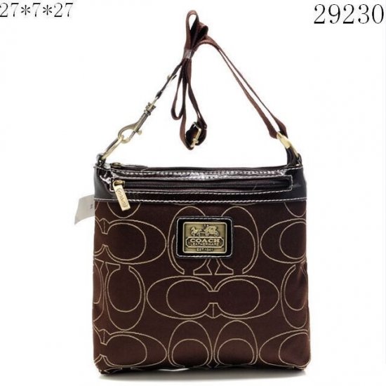 Coach Swingpack In Signature Medium Coffee Crossbody Bags AXB Coach Swingpack In Signature Medium Coffee Crossbody Bags AXB